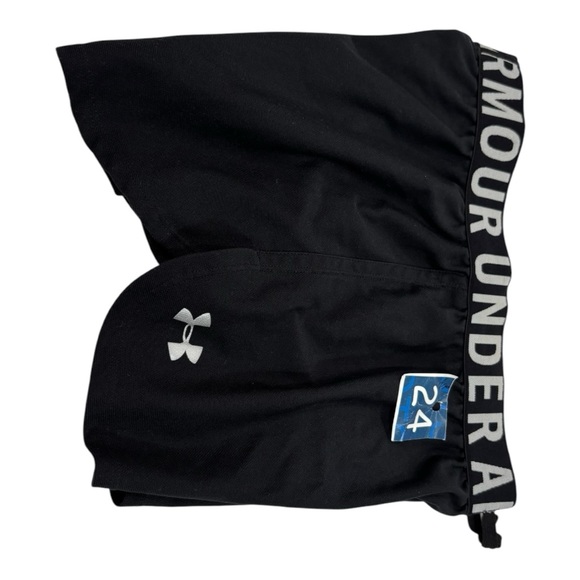 Under Armour Girls Large Black Shorts - Picture 3 of 4